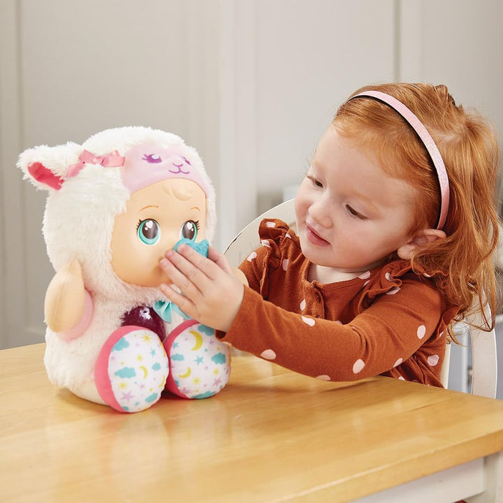 VTech - Little Love, Luna, Meine Puppe mit magischen Sternen, Kuschelpuppe, Plüsch-Nachtlicht mit St