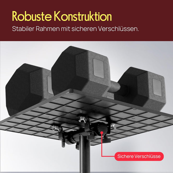 Pyle Universal Laptop- und Notebook-Ständer - Stativ für Computer, Projektor, DJ-Mixer oder E-Book -