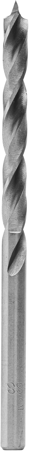 ENT 50050 Holzbohrer Ø 5,0 mm im 5er Pack, HSS-G, mit Zentrierspitze und Vorschneider, Nutzlänge 48