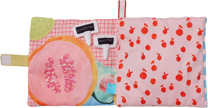Manhattan Toy Mini-Apple Farm Crinkle-Buch für weiche Aktivitäten für Babys und Kleinkinder mit Entd