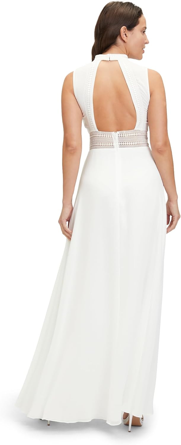 Vera Mont Damen 0104/4825 Kleid 32 Elfenbein, 32 Elfenbein