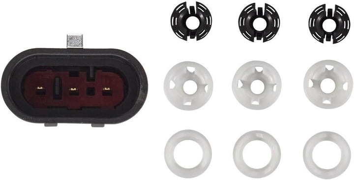 HELLA - DE/LED-Hauptscheinwerfer - 90mm Performance Bi-LED L70 - 12/24V - Einbau - Lichtscheibenfarb