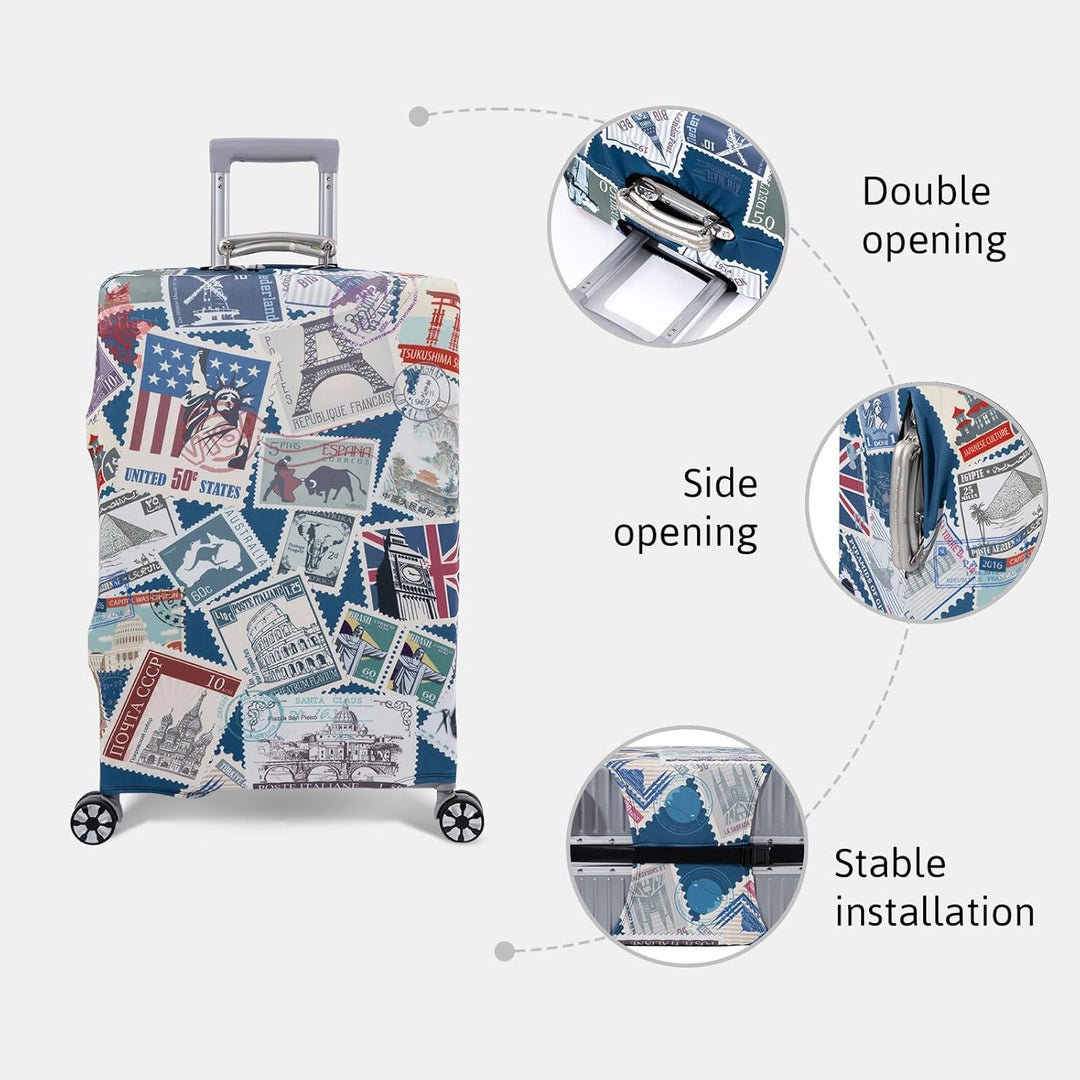 OrgaWise Kofferhülle Luggage Cover Gepäck Cover Gepäckabdeckung for Travel Luggage Schutzhülle Koffe