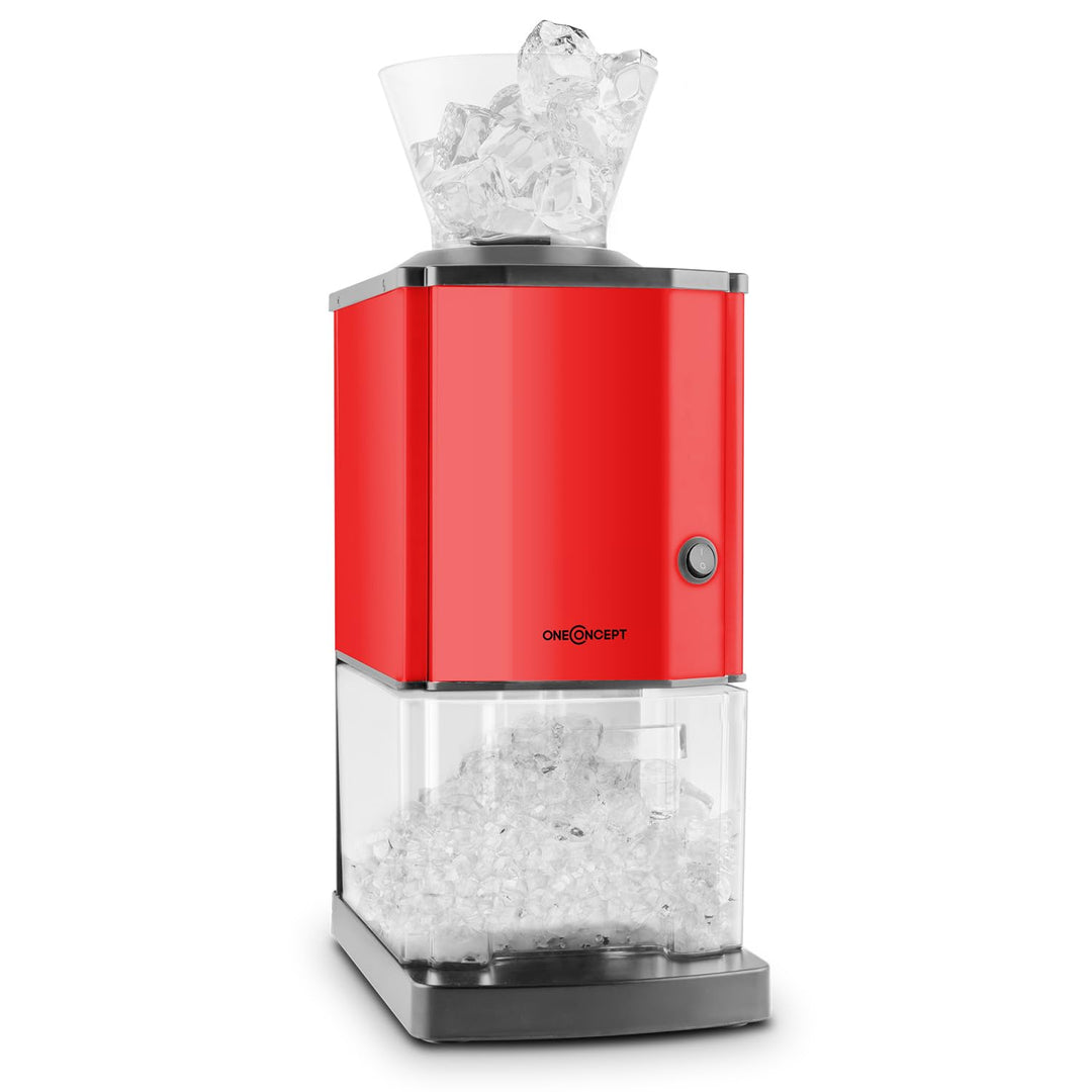oneConcept Icebreaker - Ice Crusher, Eiscrusher, Eiszerkleinerer, 15 kg/h, 3,5 Liter (etwa 1,75 kg)