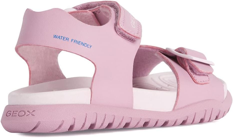 Geox Mädchen J Fommiex Gir Sandal 28 EU Dk Pink Lt Lilac, 28 EU Dk Pink Lt Lilac