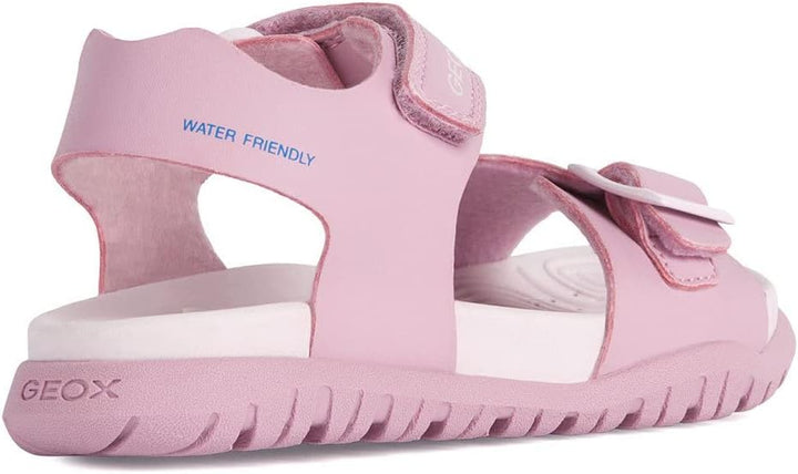 Geox Mädchen J Fommiex Gir Sandal 28 EU Dk Pink Lt Lilac, 28 EU Dk Pink Lt Lilac