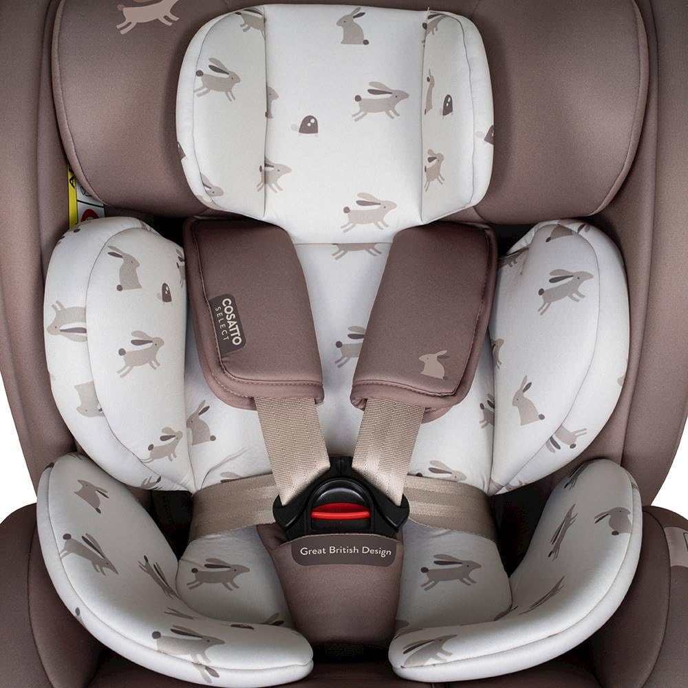 COSATTO Come &amp; Go 2-360° drehbarer Autositz, Geburt bis 4 Jahre (0-105 cm), Gruppe 0/0+/1 ISOFIX int