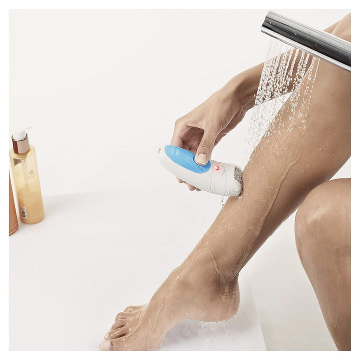 Braun Silk-épil 5-610, Epilierer für Epilations-Einsteigerinnen für eine sanfte Haarentfernung, weis