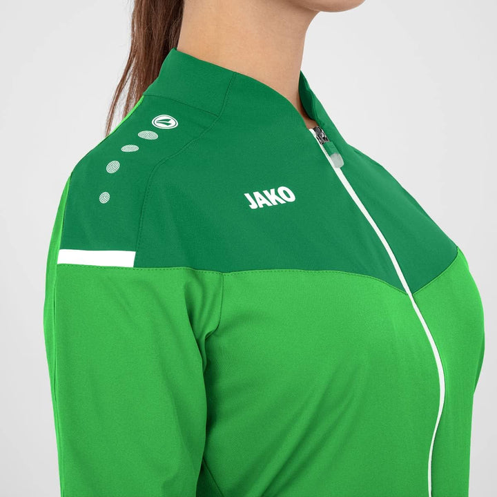 JAKO Damen Champ 2.0 Präsentationsjacke 42 soft green/Sportgrün, 42 soft green/Sportgrün