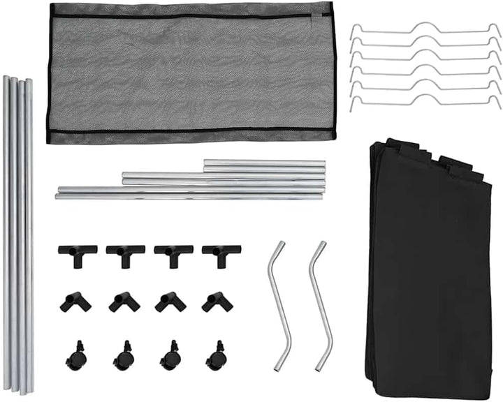 vidaXL Wäschekorb mit 3 Taschen Rollen Wäschewagen Wäschesammler Wäschesortierer Wäschebox Wäschesac