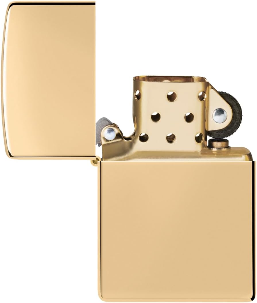 Zippo 254B JIM BEAM Benzinfeuerzeug,Messing,Brass High Polished, Brass High Polished