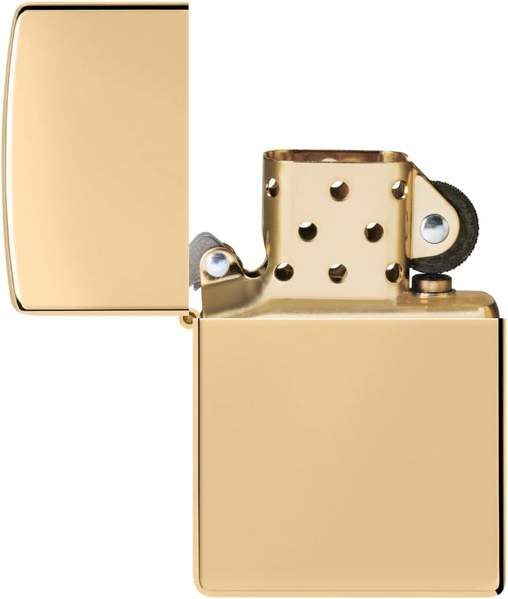 Zippo 254B JIM BEAM Benzinfeuerzeug,Messing,Brass High Polished, Brass High Polished