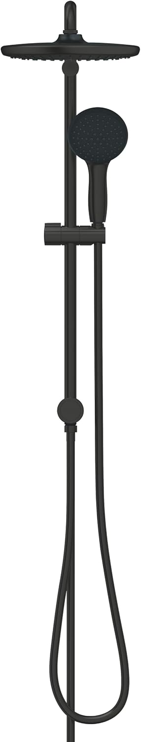 GROHE Vitalio 250, Duschset ohne Armatur, wassersparend, 8l pro Min (Regendusche für vorhandene Dusc