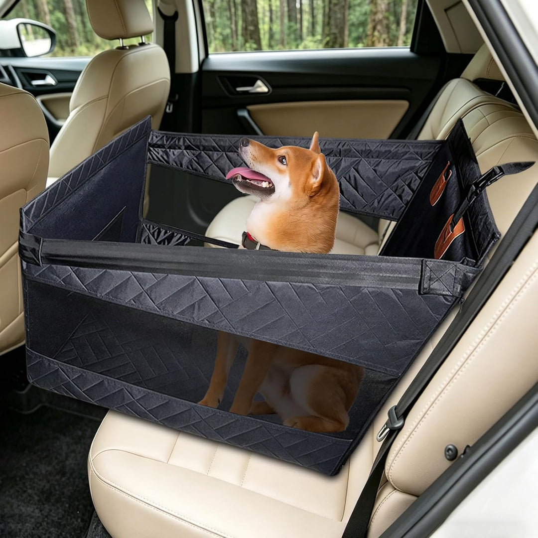 Hund Auto Sitz Rücksitz Matte für Reisen mit Sicherheit Rut | Extra Breiter Innenraum bietet mehr Ko
