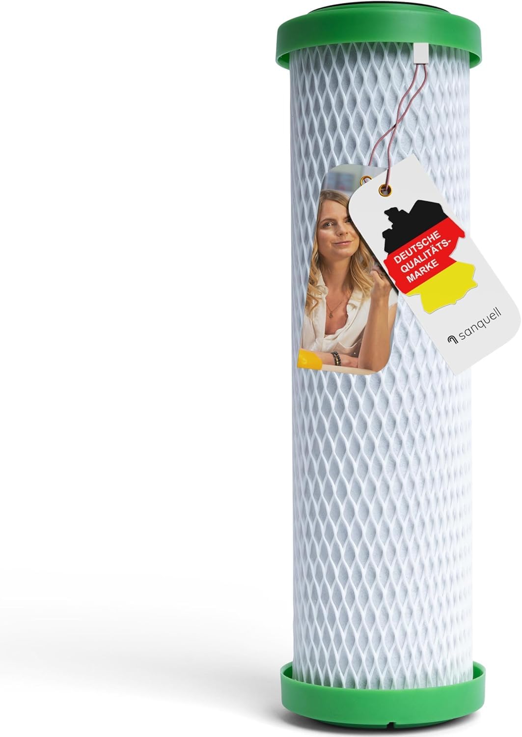 NPure Schadstoff-Wasserfilter | passend carbonit Vario, Sanuno | bis 3 Liter/Minute | gesinterte Akt