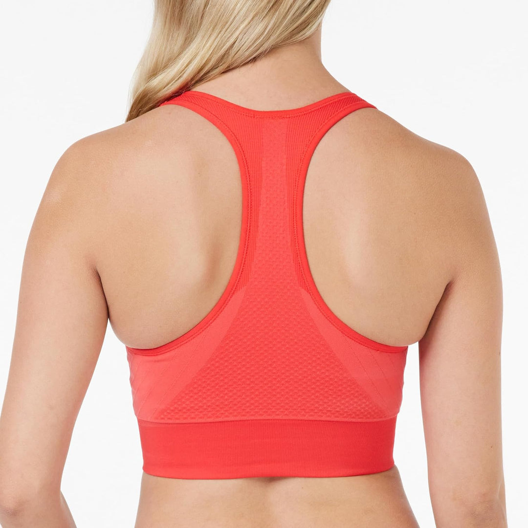 Odlo Damen Seamless Medium Support_131431 Sport BH (1er Pack), Cayenne