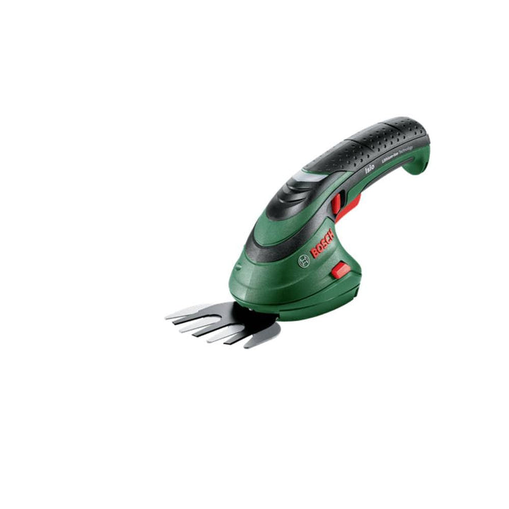 Bosch Home and Garden Bosch 0600833106 Cordless Grass Shears Set Isio 3.6 V Blade Width 8 cm in Stor