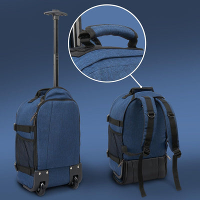 Cabin Max Metz - Ryanair Handgepäck 40x20x25 Perfekter Reiserucksack für Flugzeug, Rucksack & Tasche