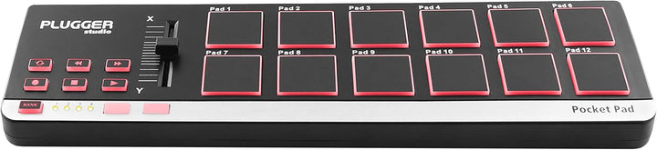 USB-Midi-Steuergerät mit 12 Plugger Studio Pocket PAD