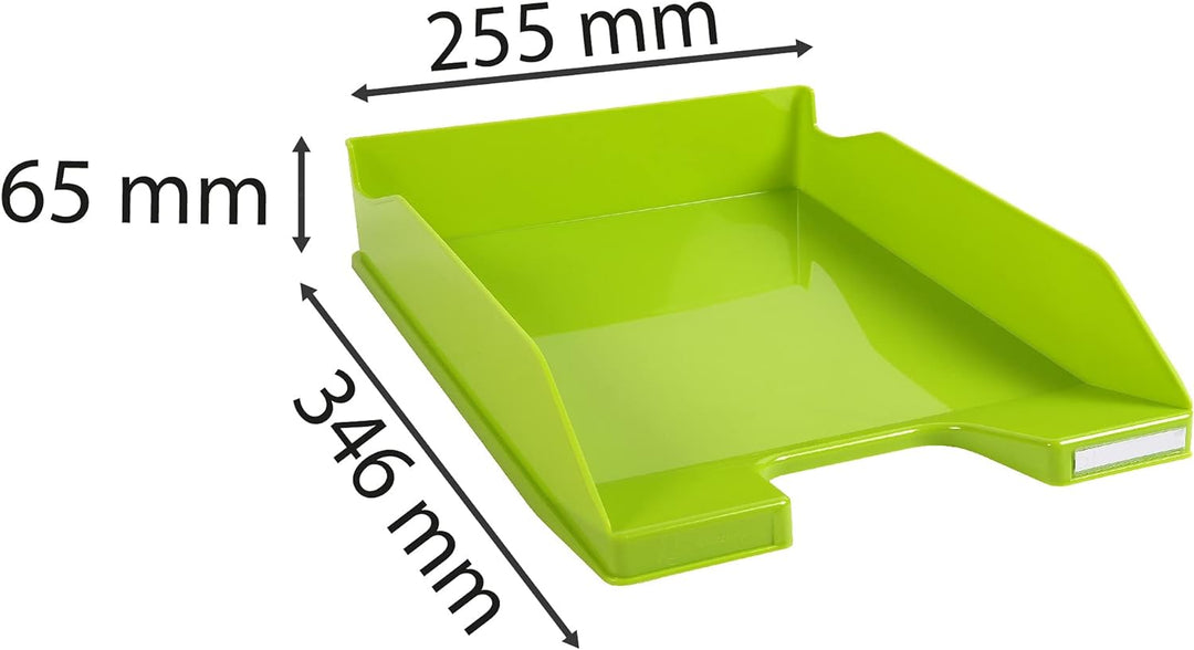 Exacompta 113225D 6er Pack Premium Briefablage Combo Midi DIN A4. Ideale Briefkörbe für Ihre Organis