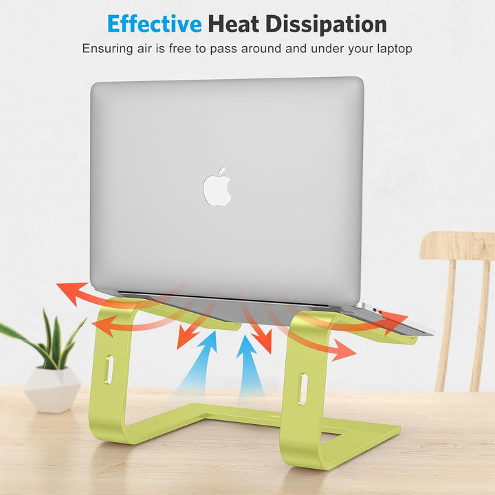OMOTON Laptop Ständer, Notebook Ständer mit Belüftung, Universal PC Riser Ergonomisch Laptop Halteru