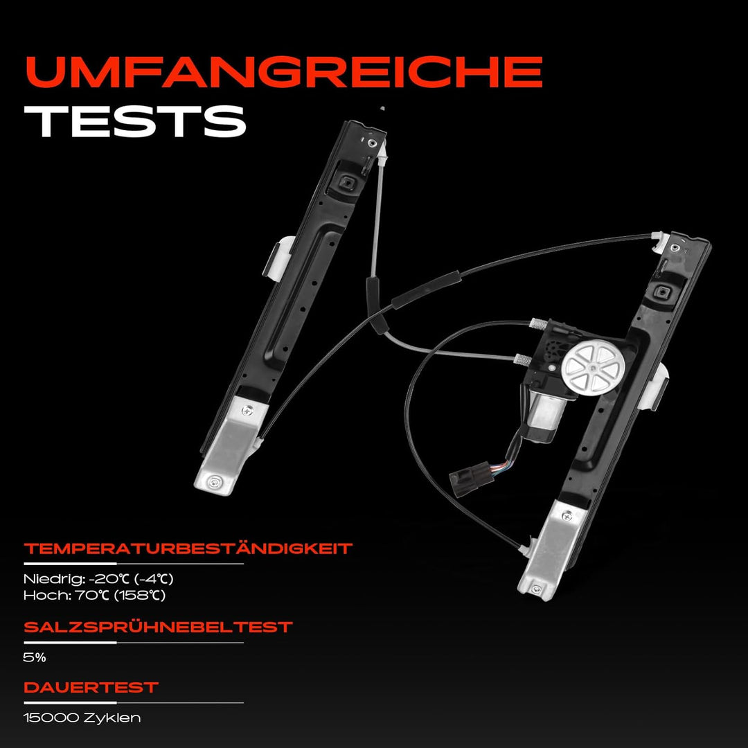 Frankberg Fensterheber Mit Motor Vorne Links Kompatibel mit XJ X351 Alle Motoren Stufenheck 2010-202