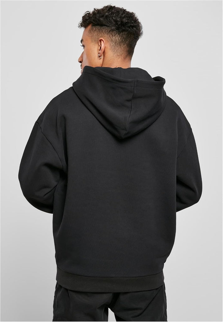 Build Your Brand Herren Ultra Heavy Cotton Box Hoody Kapuzenpullover S Schwarz, S Schwarz