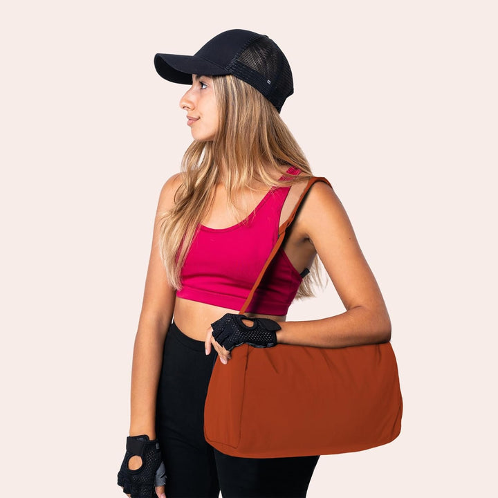Sporttasche Damen klein, Mini-Turnbeutel, leichte Aufbewahrungstasche mit verstellbaren Schultergurt
