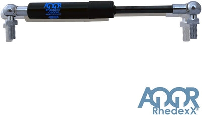 RhedexX® Gasdruckfeder Kugelkopf 500mm/200mm 100N-1.250N M8 Gewinde Gasfeder (6OO N), 6OO N