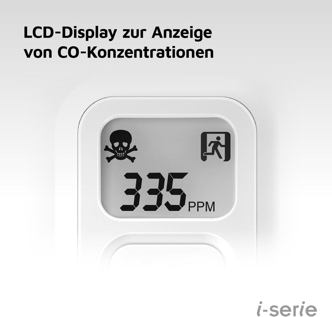 Ei Electronics Professional Ei208iDW Kohlenmonoxidmelder, i-Serie CO-Melder mit AudioLINK-Funktion,