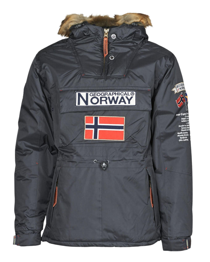 Geographical Norway BOOMERANG Herren-Parka S dunkelgrau, S dunkelgrau