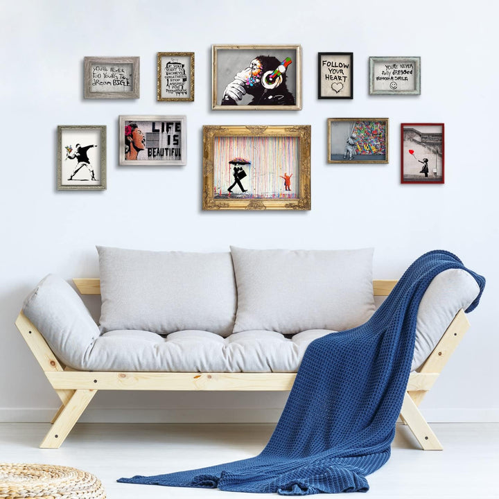 Giallobus - Set mit 10 Wandpostern - Banksy - Banksy-Sammlung 1 - Beschichtetes Papier - | 2 x A3 42