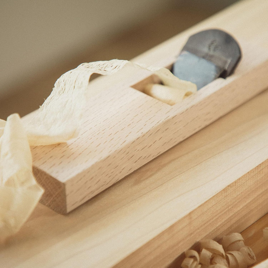 Wazakura Japanischer Hobel (Kanna) zum Glätten - Holzwerkzeug, Hergestellt in Japan (36mm), 36mm