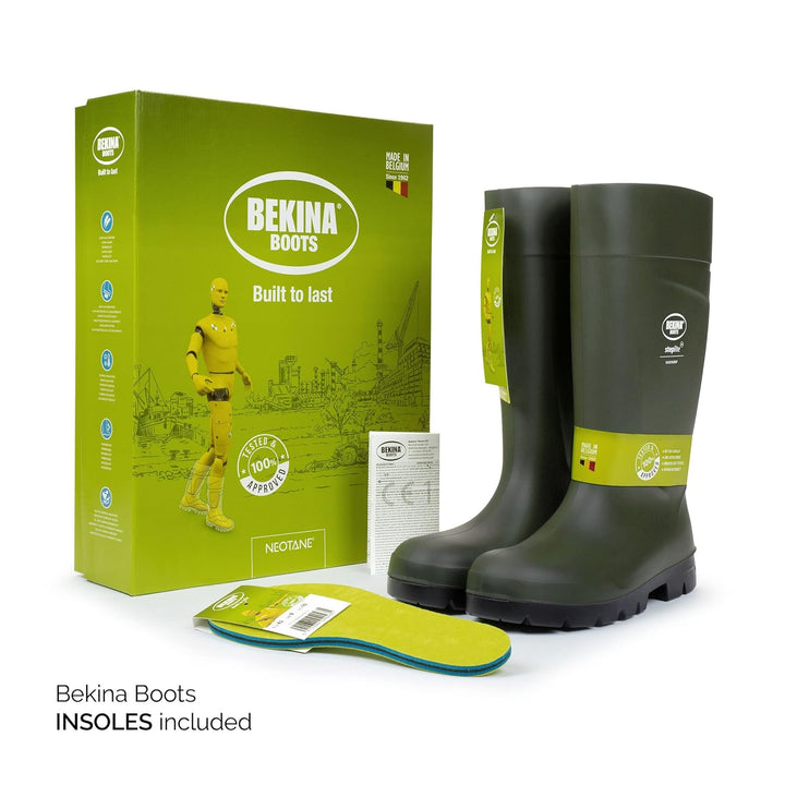 Bekina Agrilite Steplite Easygrip S4 leichte Sicherheitsstiefel wasserdicht für Herren und Damen mit
