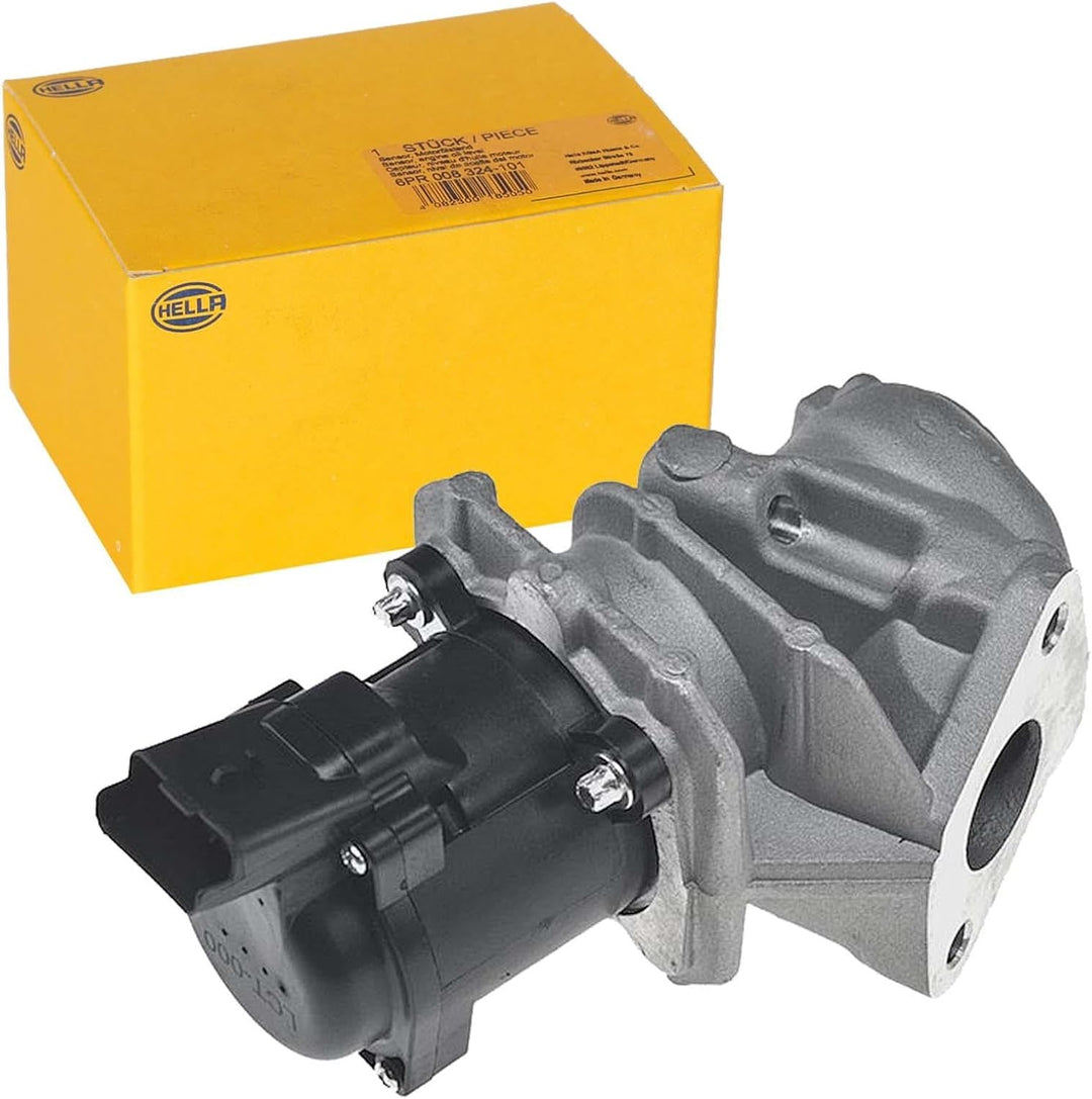 HELLA 6NU 010 171-101 AGR-Ventil - 12V - elektrisch - mit Dichtung - mit Schelle