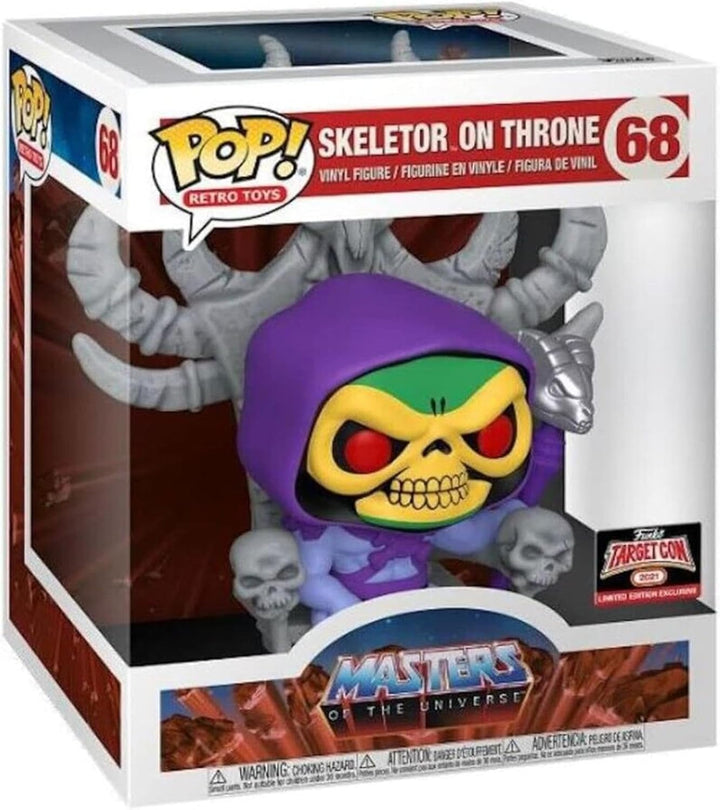 Funko POP! Vinyl Retro Toys #68: Masters of The Universe Skeletor on Throne, Target Con 2021 Limited