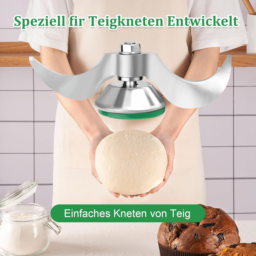 Messer für Vorwerk Thermomix TM6 / TM5 Edelstahl Teigmischmesser, Ersatzteile für Thermomix Teigmess