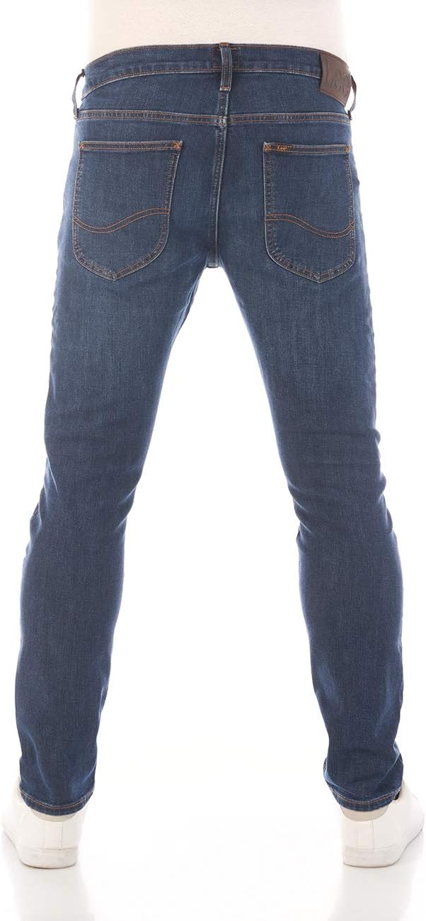 Lee Jeans Herren Stretch Slim Tapered Fit Luke Jeanshose Hose Denim Blau Schwarz Grau 30 31 32 33 34