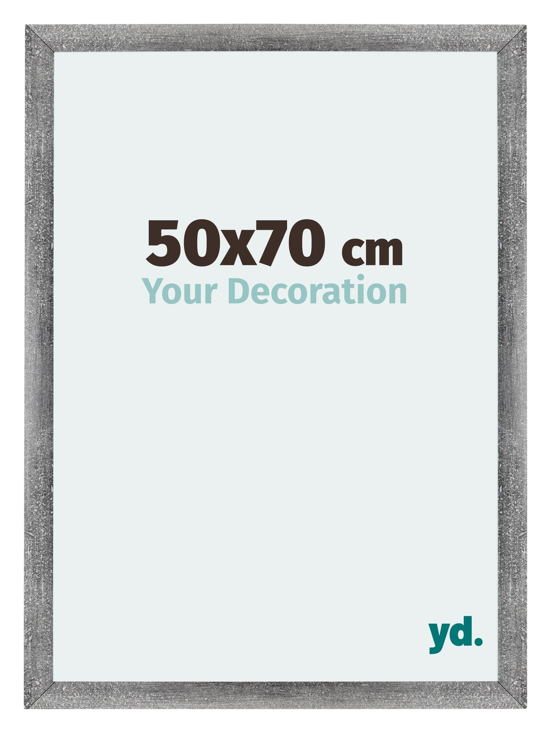 yd. Your Decoration - Bilderrahmen 50x70 cm - Bilderrahmen aus MDF mit Acrylglas - Antireflex - Ausg
