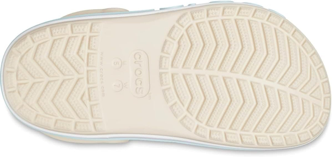 Crocs Bayaband Unisex-Erwachsene Clog 38/39 EU Winter White Multi, 38/39 EU Winter White Multi