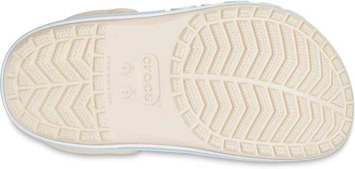 Crocs Bayaband Unisex-Erwachsene Clog 38/39 EU Winter White Multi, 38/39 EU Winter White Multi