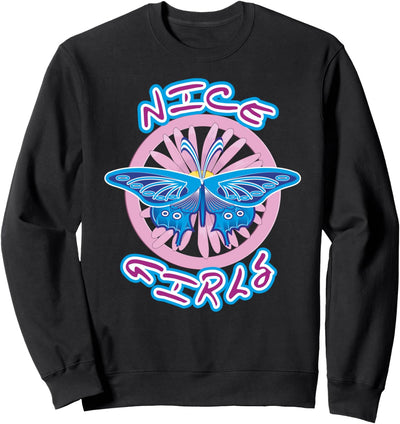 Graphic 365 Nice Girls Cute Girl Gift Ideas Sweatshirt