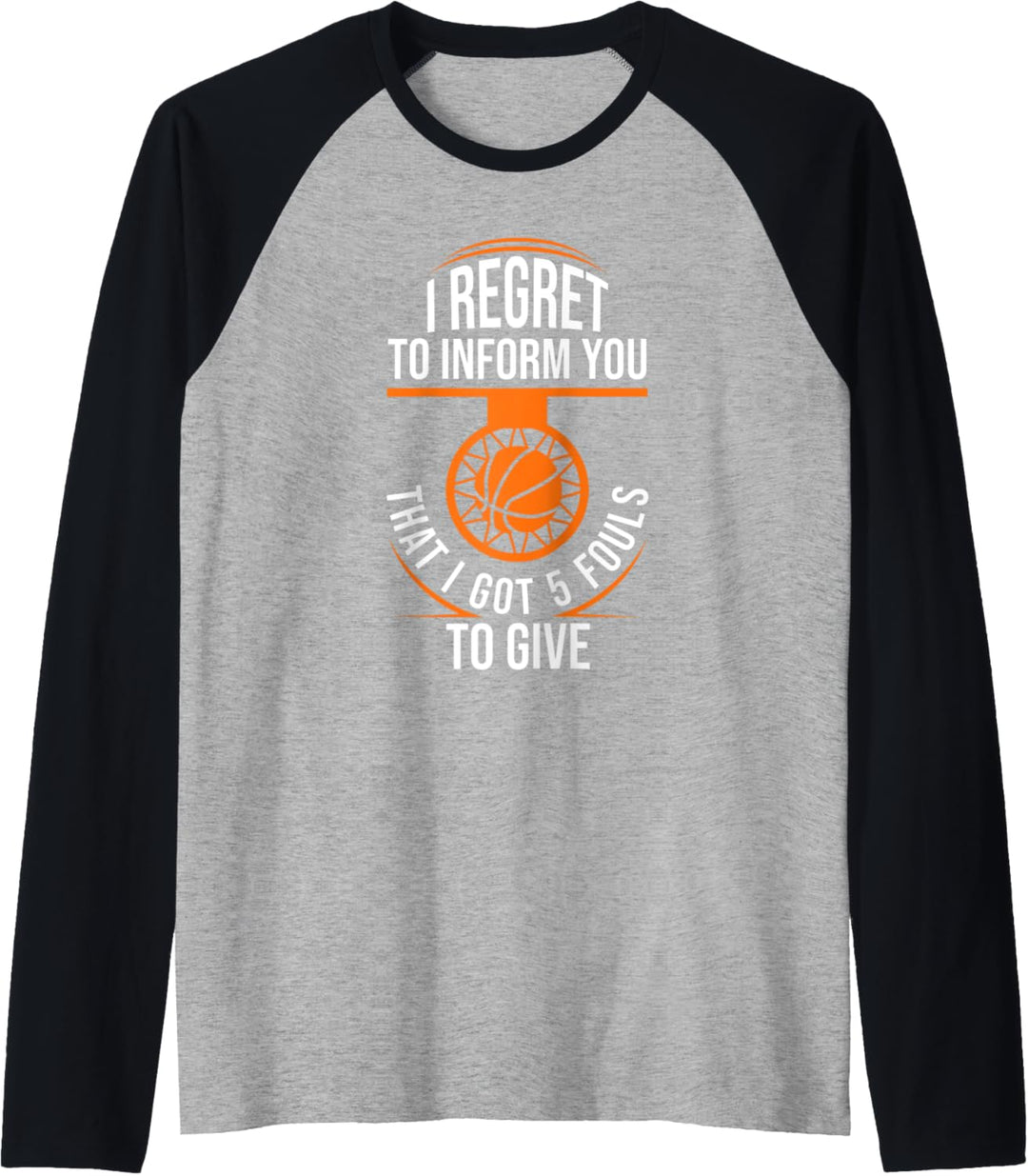 Basketball Fouls - Basketballer Raglan