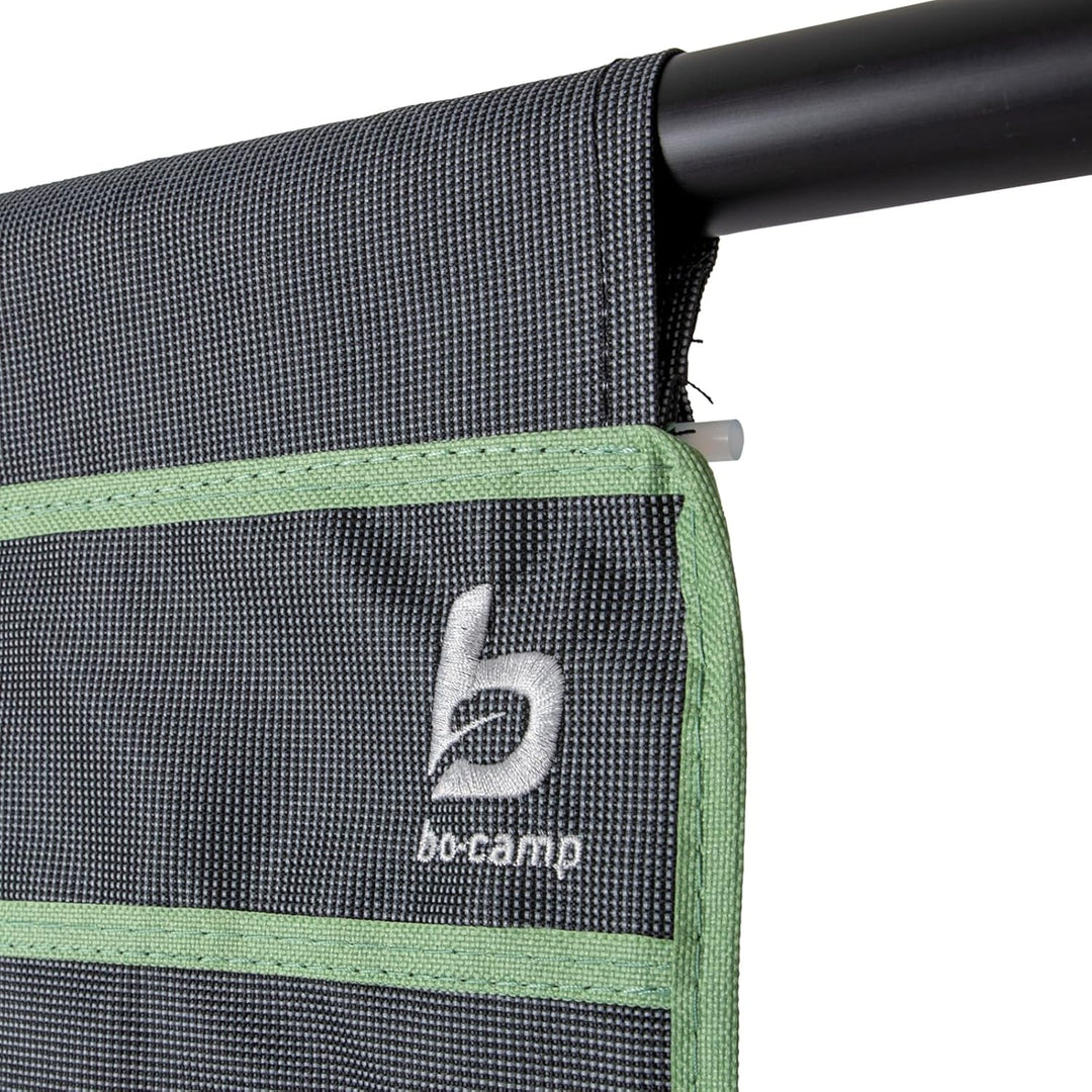 Bo-Camp Hängeregal 6Fach Organizer Vor Zelt Tür Regal Camping Hänge Aufbewahrung, grau - grau