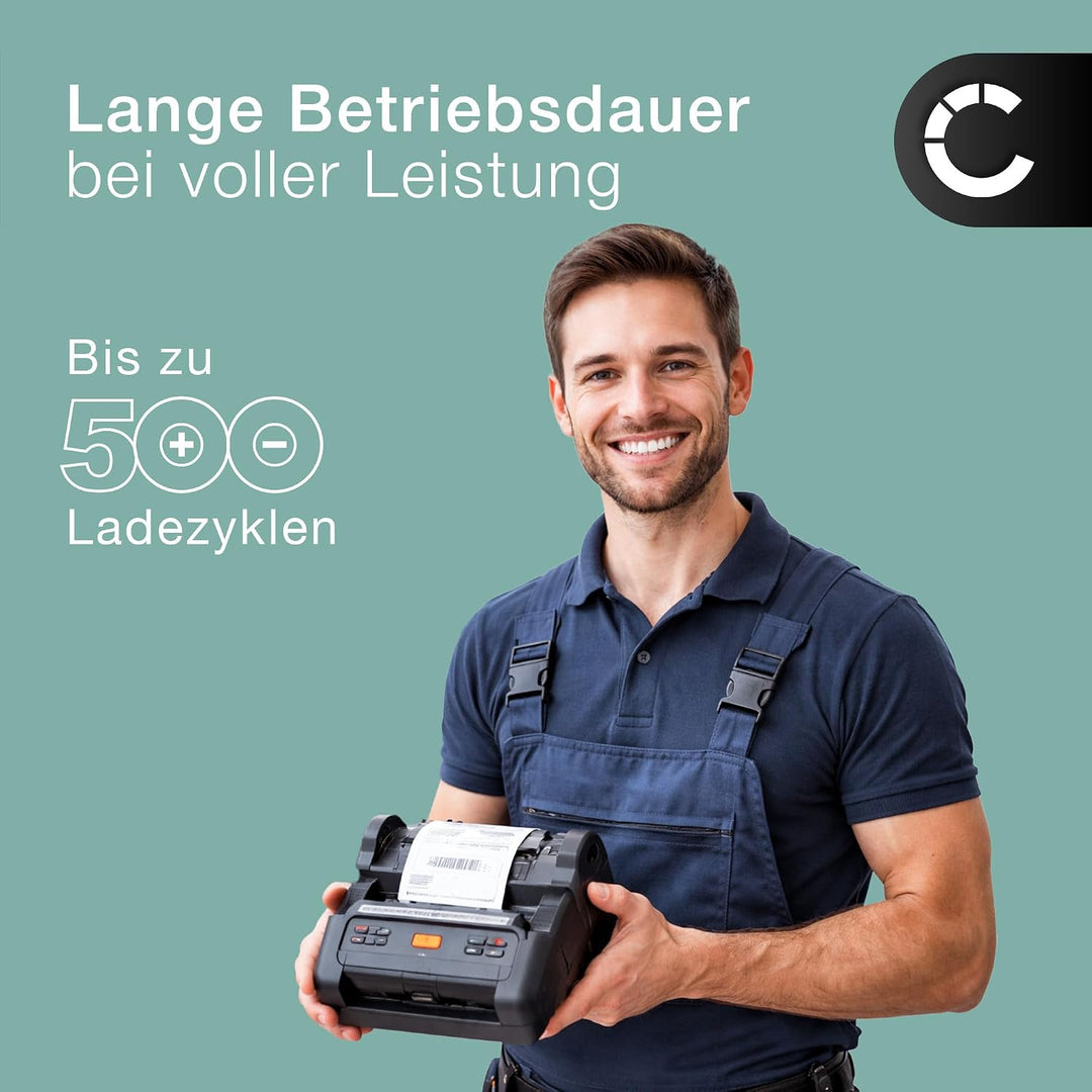 CELLONIC® Ersatz Akku S0895840,W002856 kompatibel mit DYMO LabelManager 360D, 420P, Rhino 4200, 5200