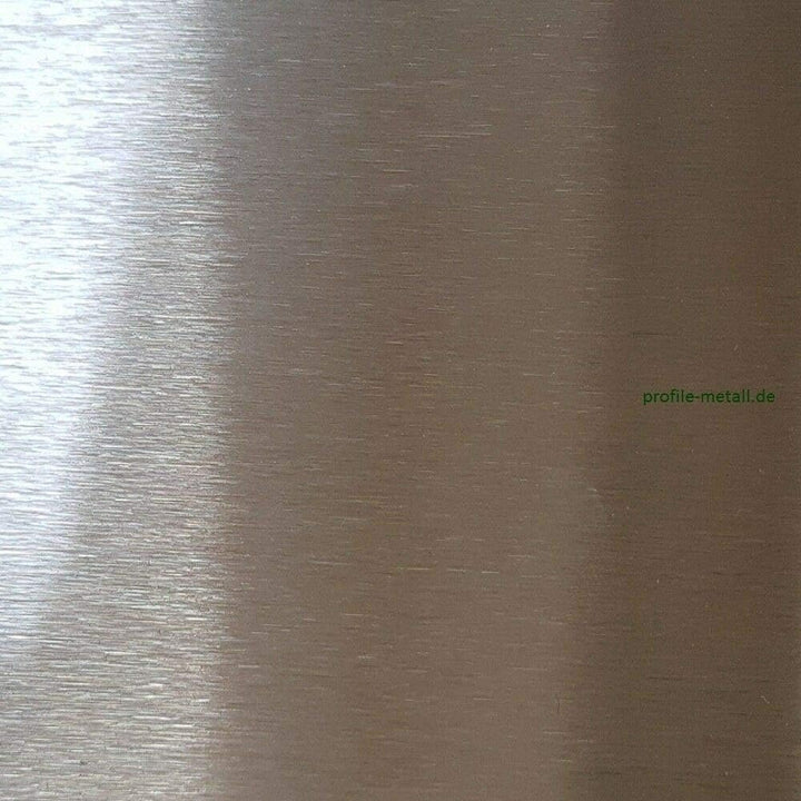 Abdeckprofil, 2000mm Edelstahl U-Profil a: 15x b: 100x c: 15 mm Schenkelinnenmass aus Edelstahl k240