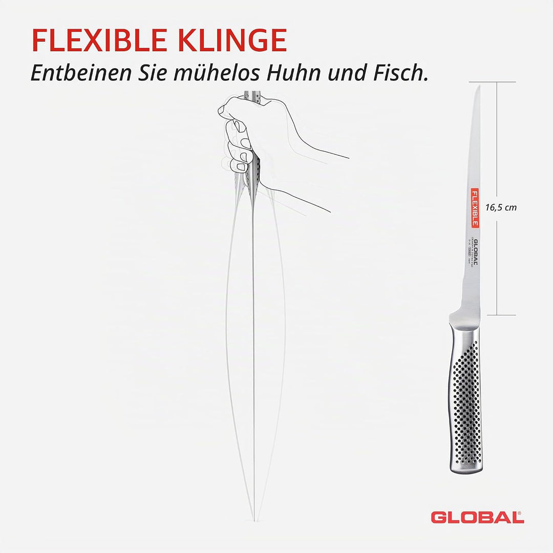 Global G-21 Ausbeinmesser, 16 cm