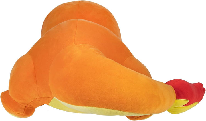 Pokémon PKW4319-45cm Schlafendes Plüsch - Glumanda, offizielles Plüsch, Glumanda