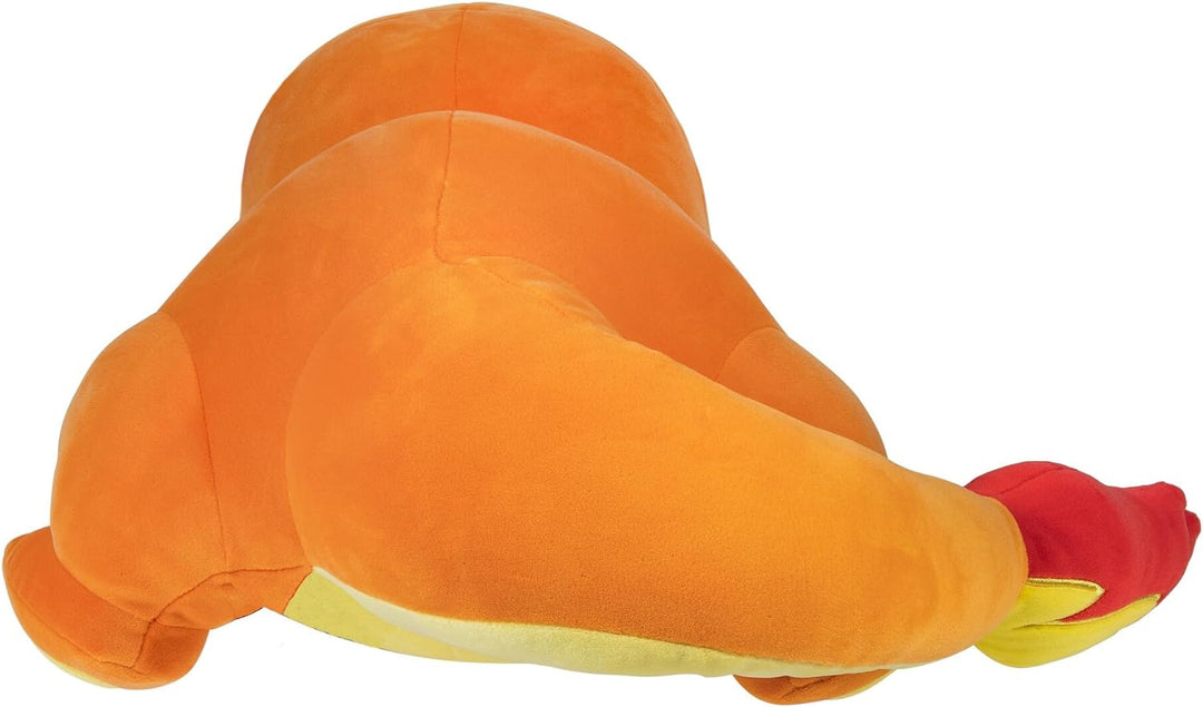 Pokémon PKW3883-45cm Schlafendes Plüsch - Glumanda, offizielles Plüsch Modern, Modern