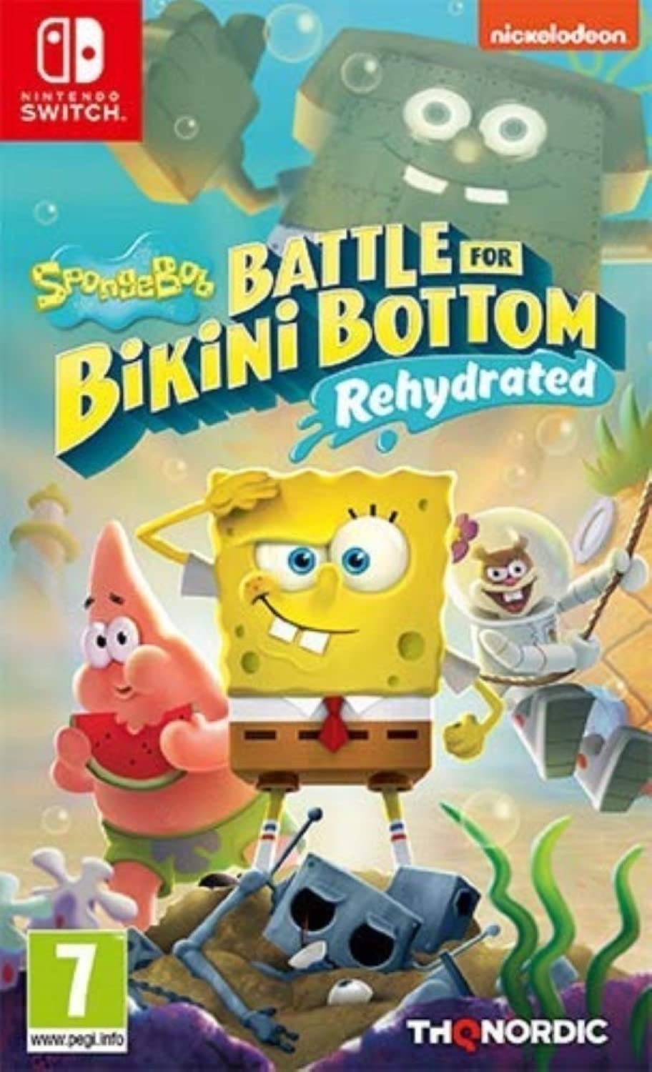 Spongebob SquarePants: Battle for Bikini Bottom - Rehydrated (Nintendo Switch) [AT-PEGI] Nintendo Sw